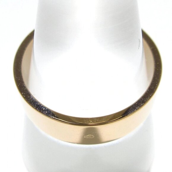 Auth HERMES Kelly - 18K Rose Gold Diamond 1******** Ring - Picture 6 of 6